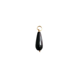 Black Onyx Drop Charm