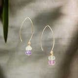 Fluorite Dainty Earrings