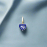 Blue Heart Charm