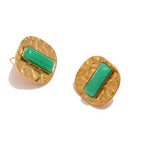 Serene Agate Earrings