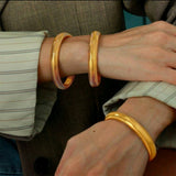 Gold Bangle Bracelet