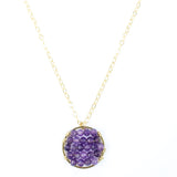 Amethyst Pendant Necklace