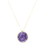 Amethyst Pendant Necklace