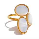 Mother Pearl Shell Ring