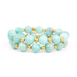 Amazonite Bracelet -Set of 2