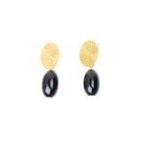 Midnight Golden Earrings