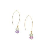 Fluorite Dainty Earrings