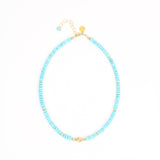 Turquoise Gold Necklace