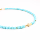 Turquoise Gold Necklace