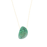 Chrysocolla Pendant Necklace