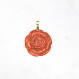 Red Flower Pendant