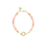 Peach Moonstone Bracelet