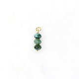 Moss Agate Charm