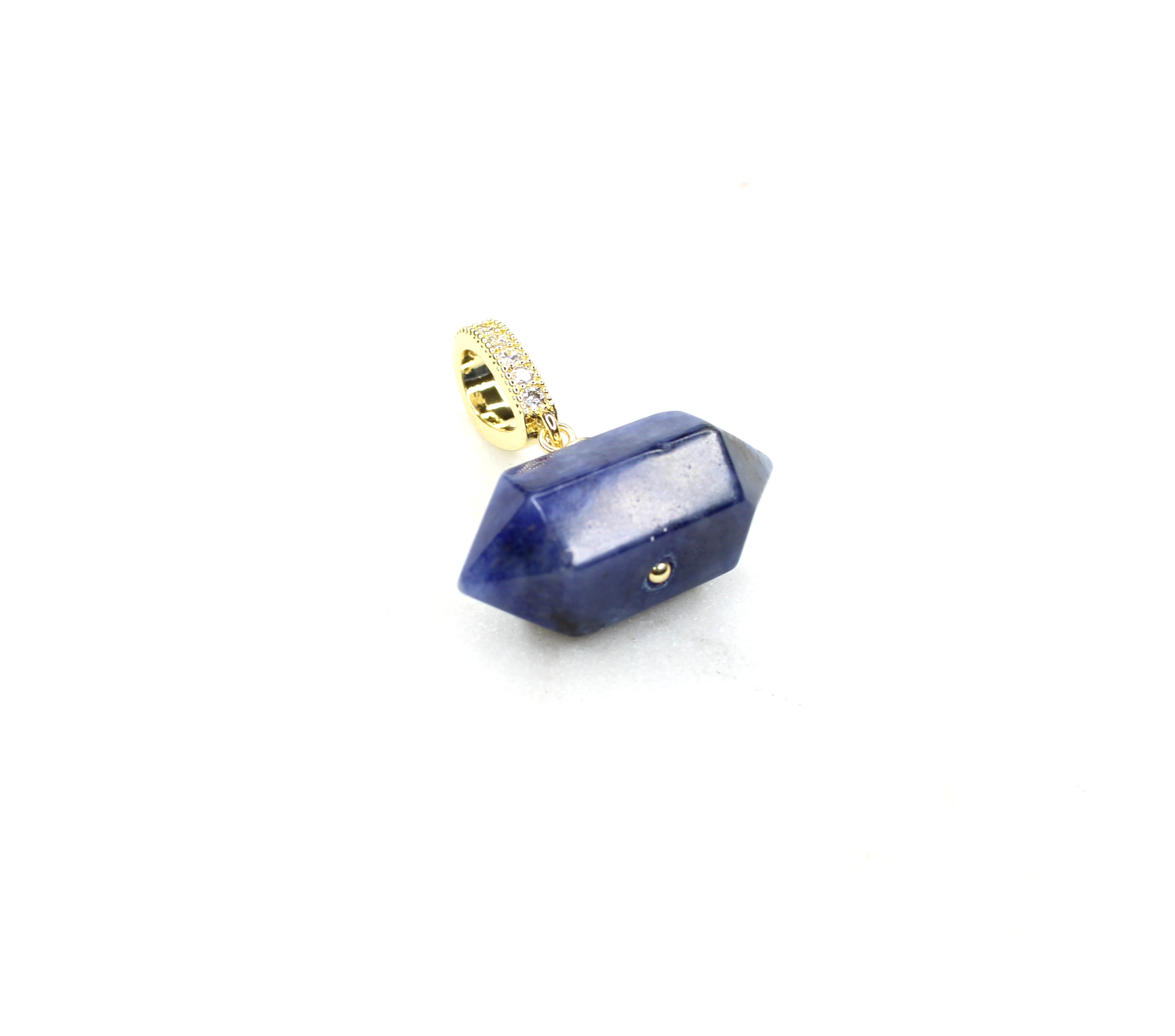 Strawberry Quartz & Sodalite Charms