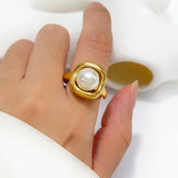 Single Pearl Ring