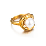 Single Pearl Ring