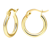 Mini Circle Hoops Earrings