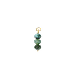 Moss Agate Charm