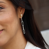 Two Tone Earrings