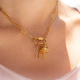 Aurora Carabiner Necklace