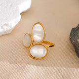 Mother Pearl Shell Ring