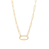 Aurora Carabiner Necklace