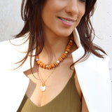 upcycled jewelry unique travel jewelry unique jewelry, Sustainable jewelry Sustainable, natural materials sustainability semiprecious necklace semi- precious stone recycled glass bead necklace perfect for any occasion organic one of a kind necklace natural stones natural materials modern multicolor jewelry Inspired jewelry inspirational handmade handcrafted jewelry, modern jewelry handmade handcrafted jewelry, gold-filled, ethical jewelry ecofriendly Ashanti Recycled glass necklaces jewelry